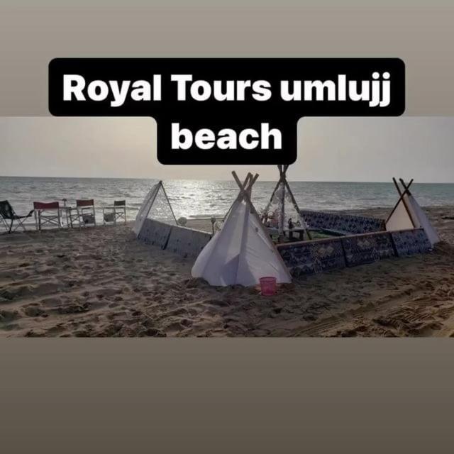 Royal Tours Permanent Camp Hotell Umm Lajj Exteriör bild